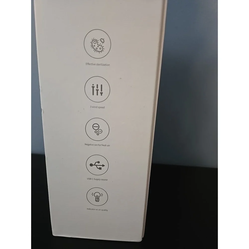 Mini Air Purifier GXZ-AP02 Home Car Negative Ion Portable Desktop‎ USB Corded